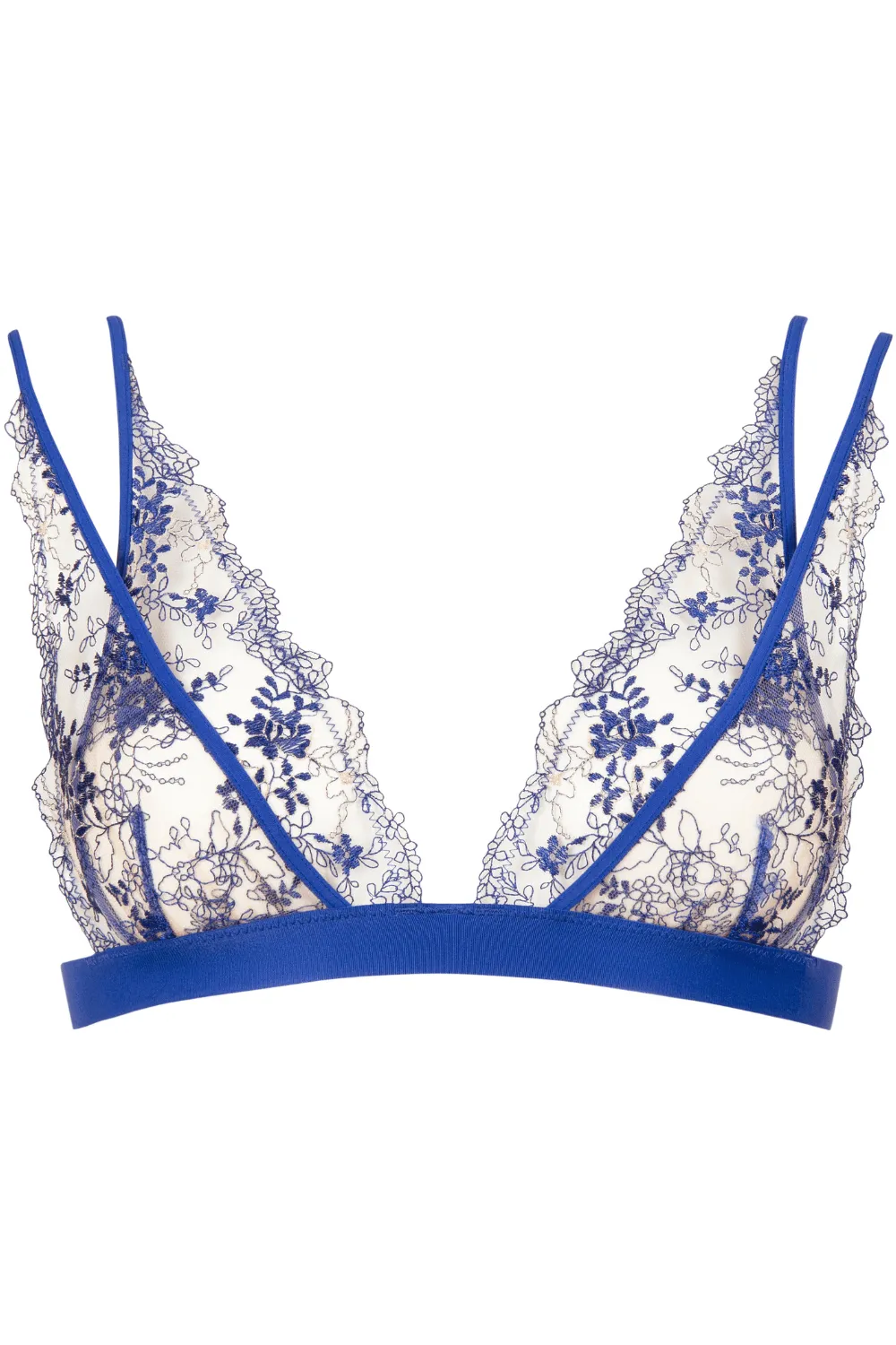Aprs Minuit Triangle Bra Blue