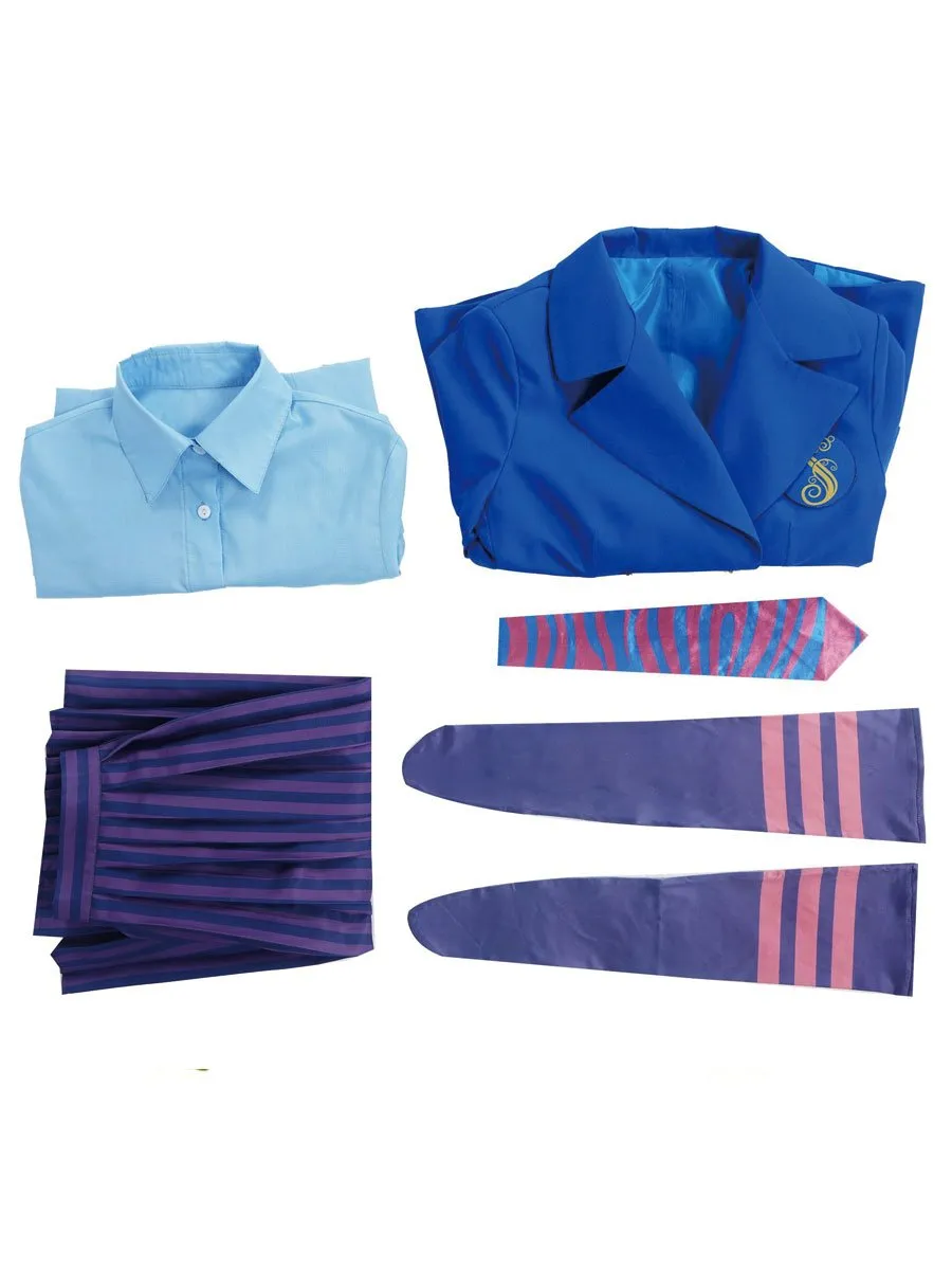 Blue Wicked School Uniform