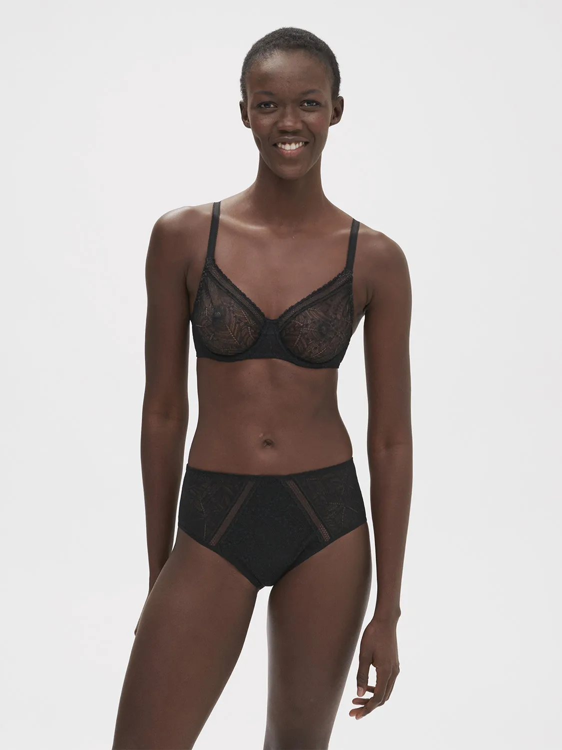 Comete Retro Brief - Black