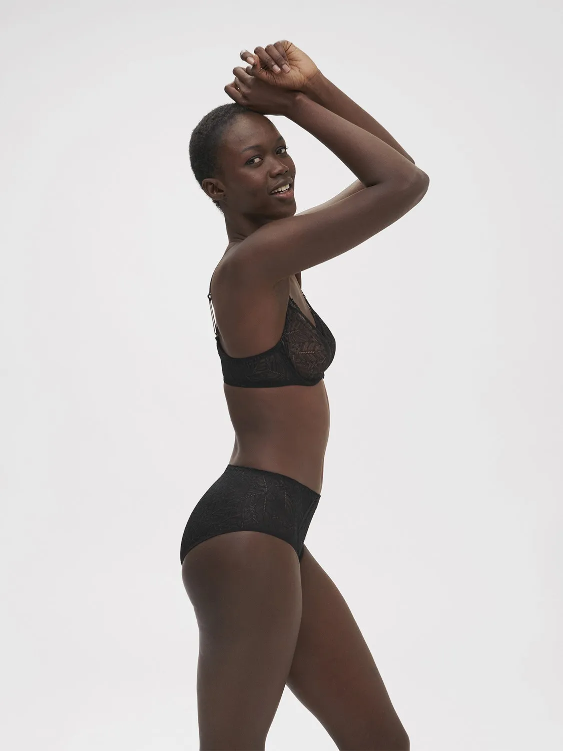 Comete Retro Brief - Black