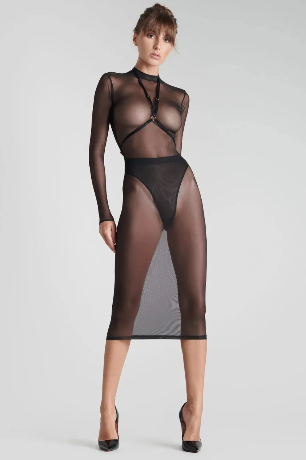 Corps  Corps Harness Midi Dress & High Waist Thong