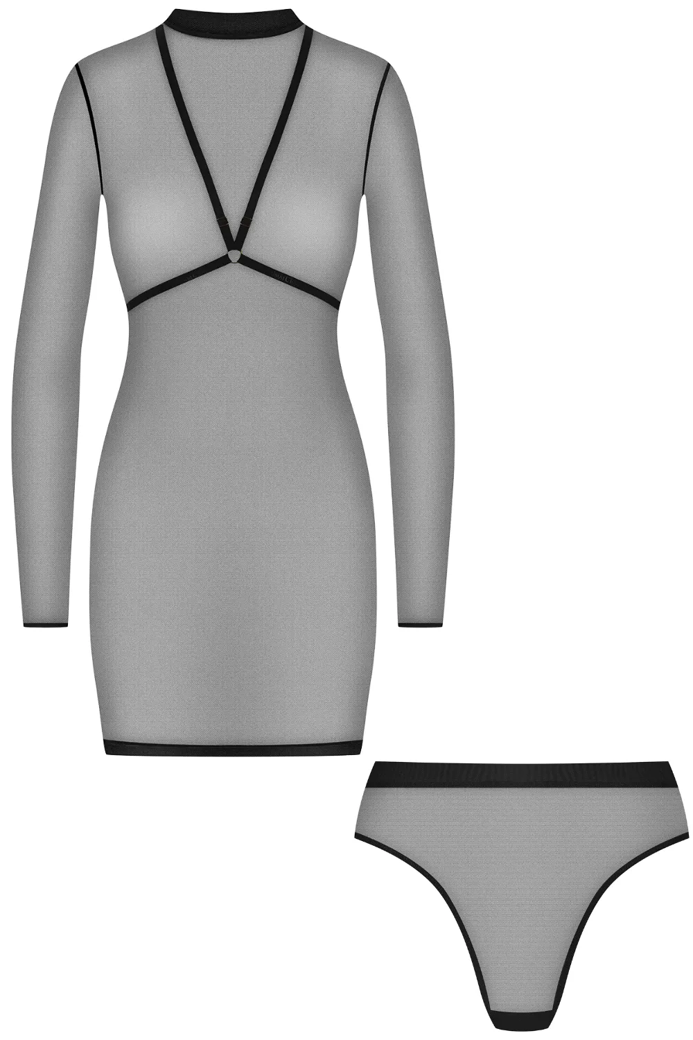 Corps  Corps Harness Mini Dress & High Waist Thong