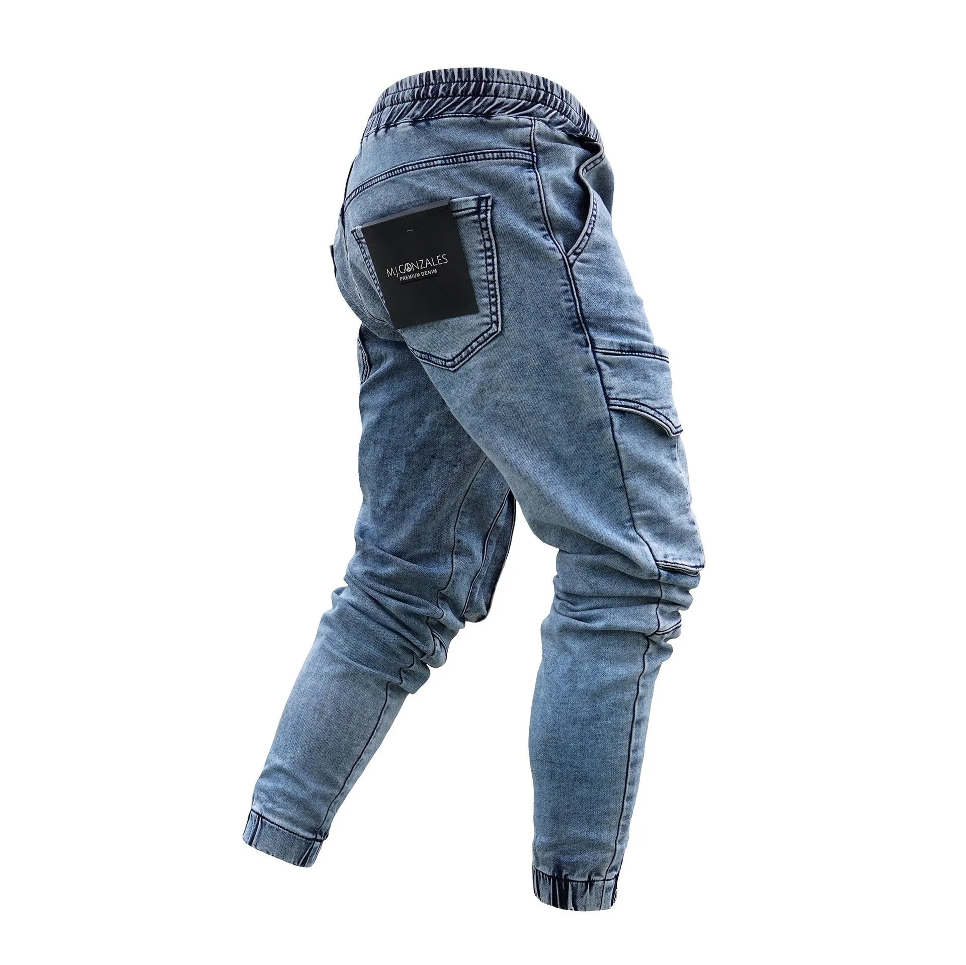 European And American New Slim Denim Men's Trousers