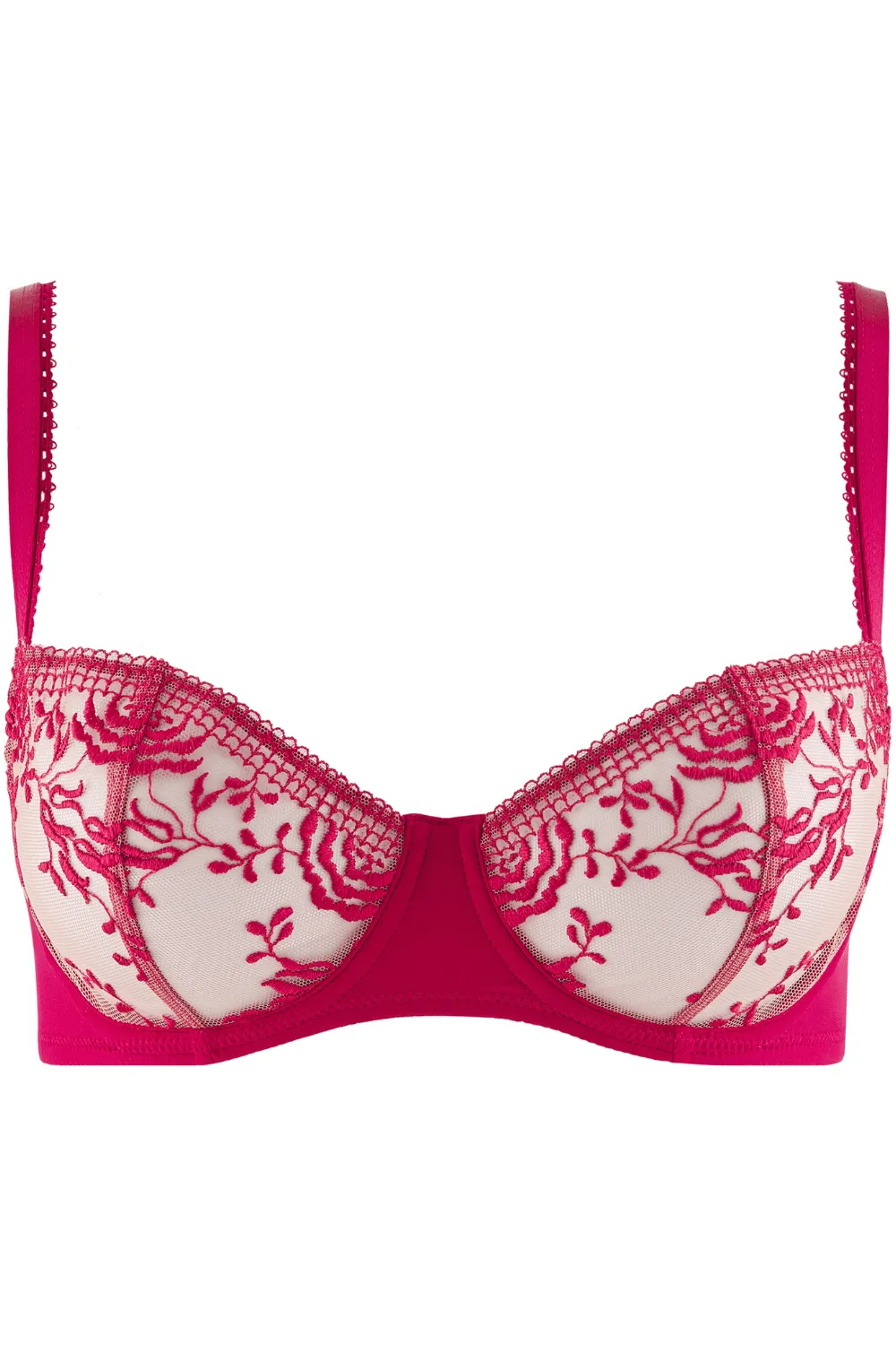 Fleur de Passion Half Cup Bra. Size UK 30DD