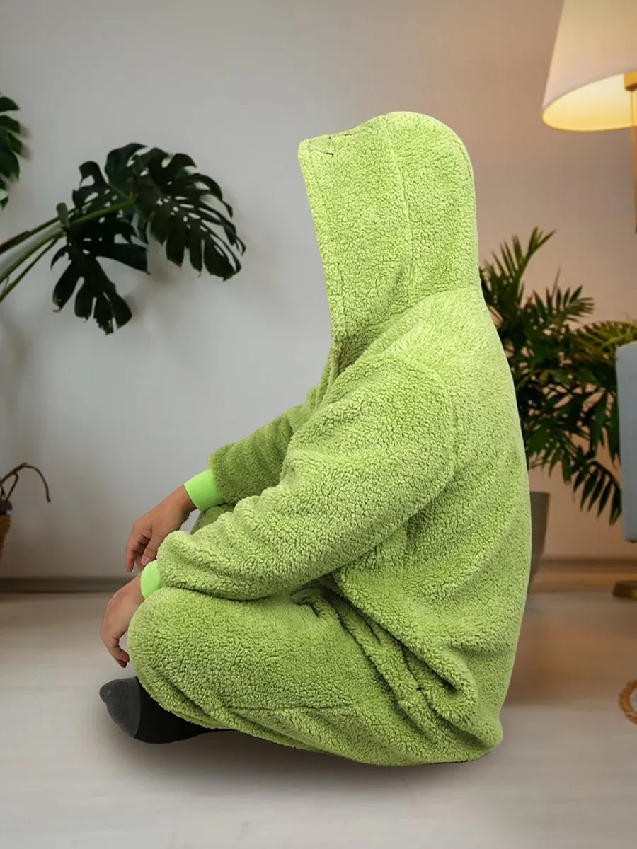 Furry Monster Christmas Pajamas