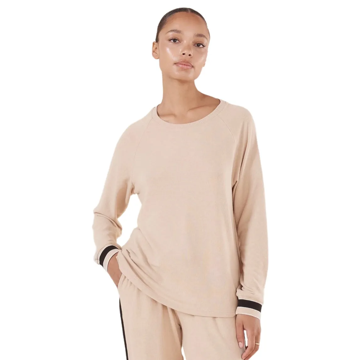 Gingerlilly Alison Sporty Long Lounge Set Natural