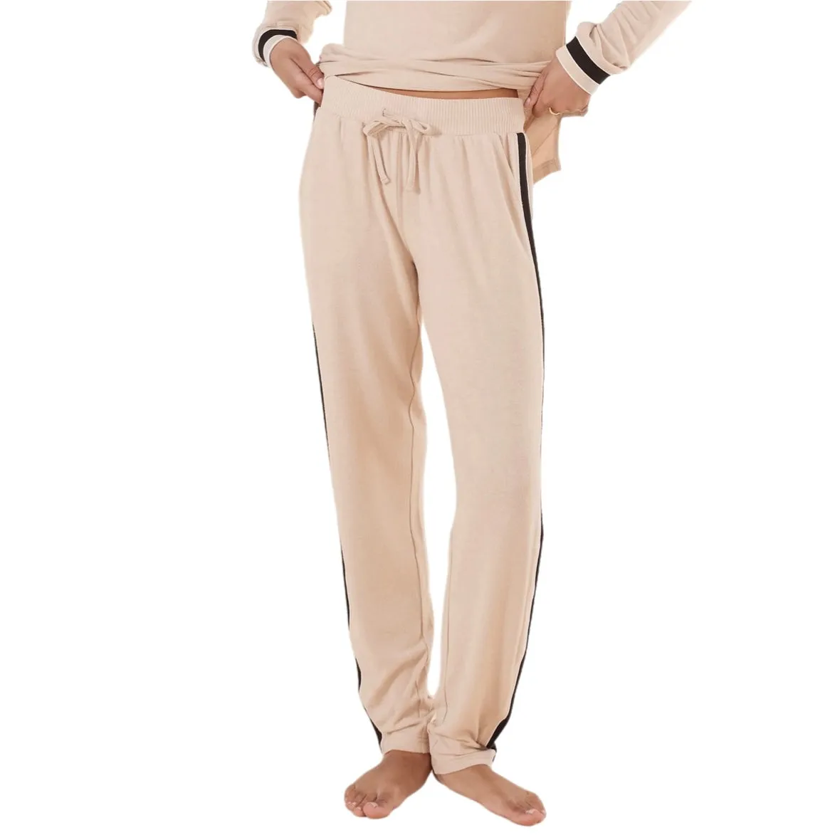 Gingerlilly Alison Sporty Long Lounge Set Natural