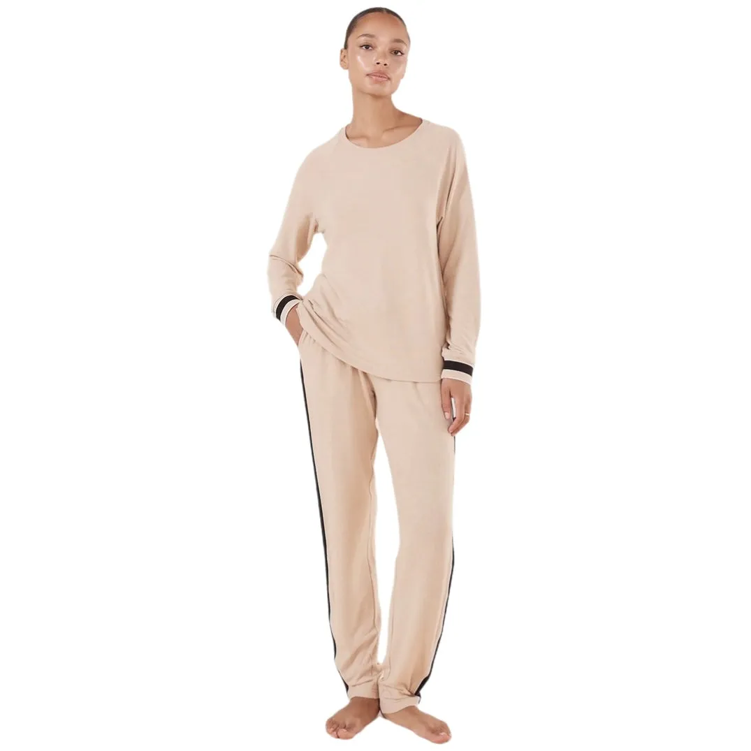 Gingerlilly Alison Sporty Long Lounge Set Natural