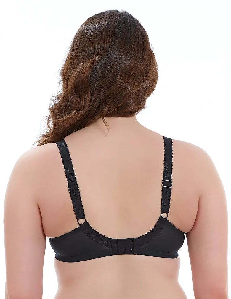 Goddess Michelle GD5000 Black Underwire Padded Banded Bra