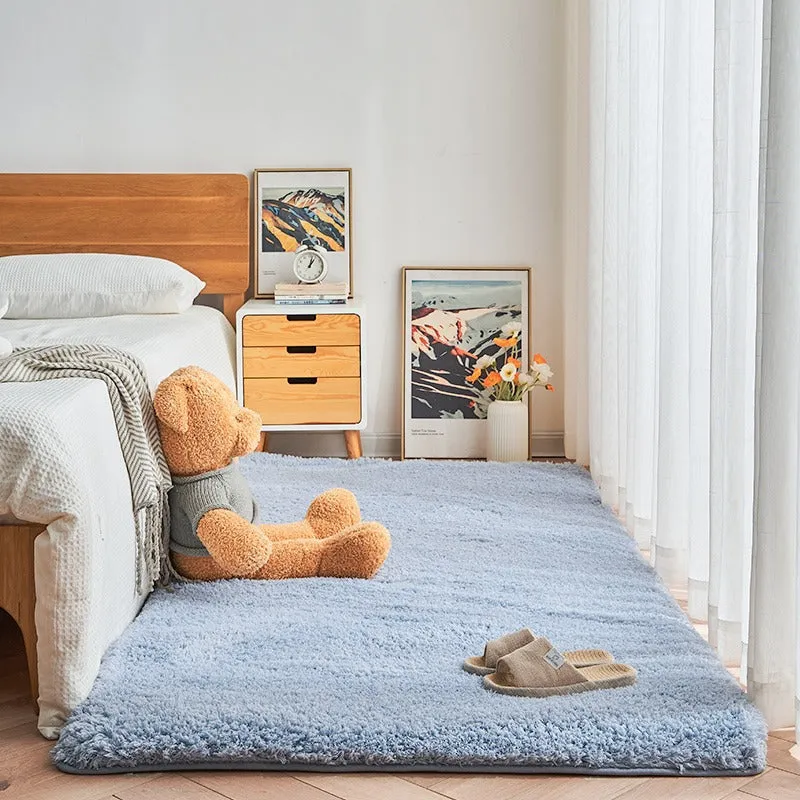 Lambswool Bedroom Bedside Carpet Thickening Tatami Soft Floor Mat Bay Window