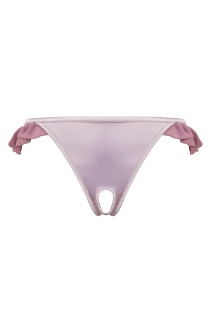 Lana Heather Chiffon Frill Ouvert Brief