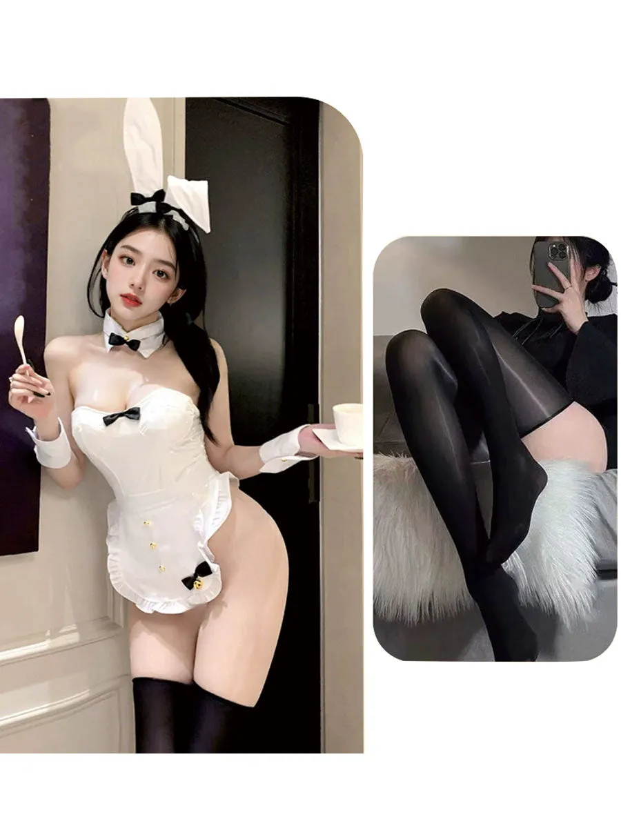 Latex Bunny Maid Bodysuit