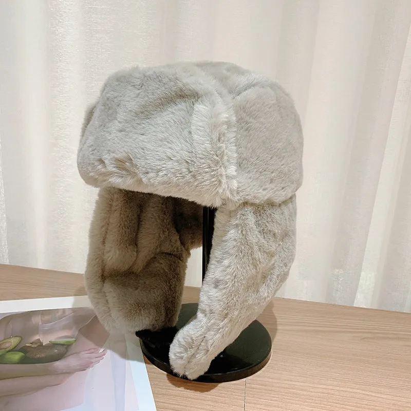Northeast Cold Protection Hat Winter Cycling Earflaps Thickened
