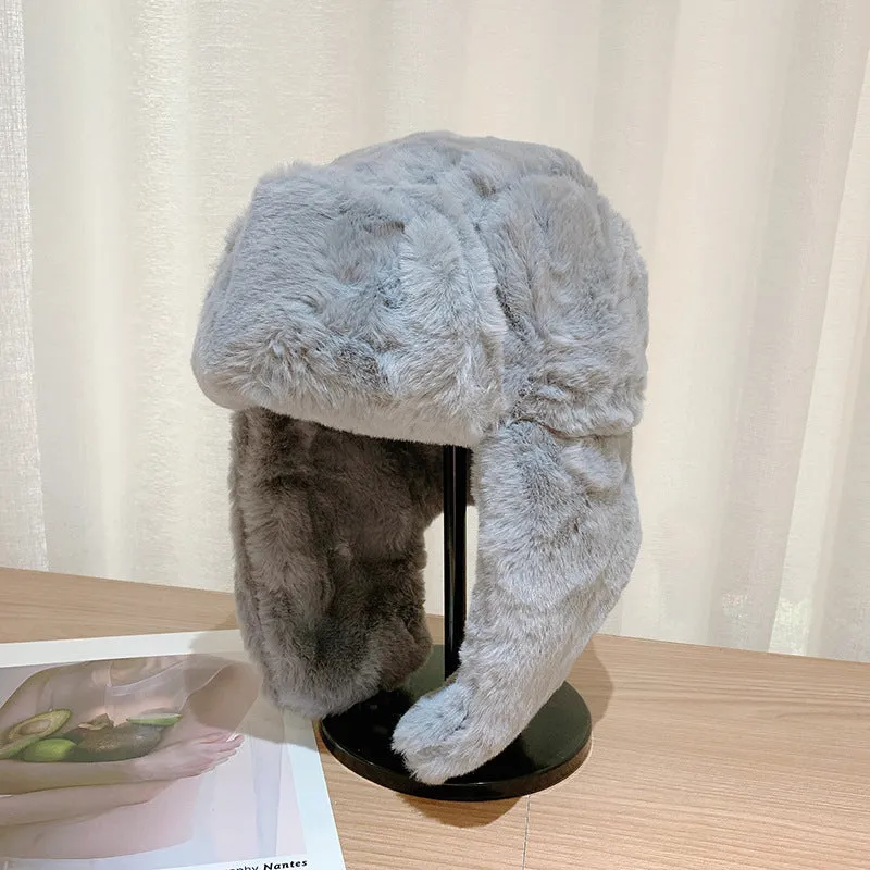 Northeast Cold Protection Hat Winter Cycling Earflaps Thickened