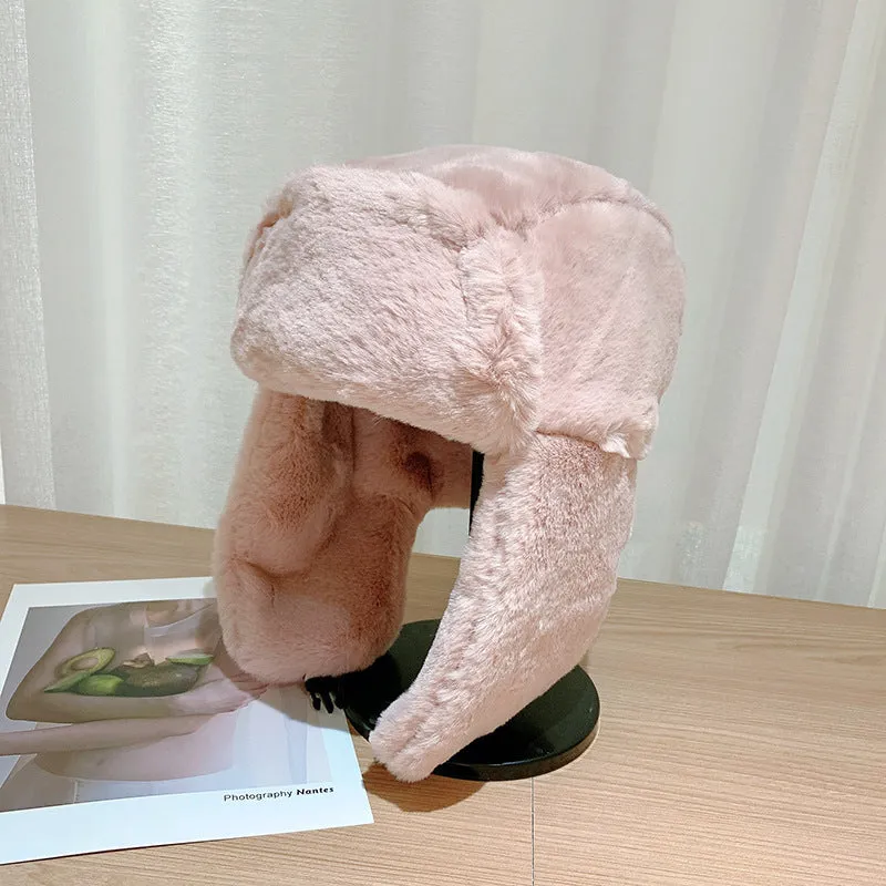 Northeast Cold Protection Hat Winter Cycling Earflaps Thickened