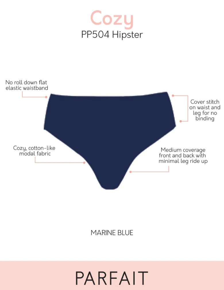 Parfait PP504 Marine Blue Cozy Hipster Panty