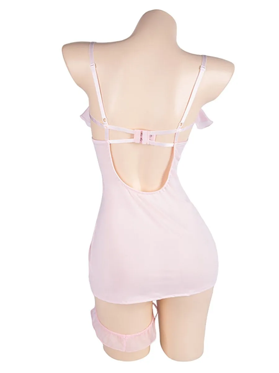 Pink Cupless Nurse Outfit