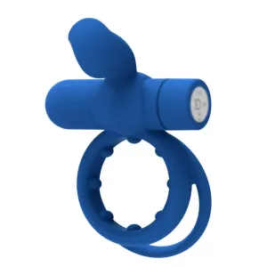 Pointer Vibrating Cockring - Blue