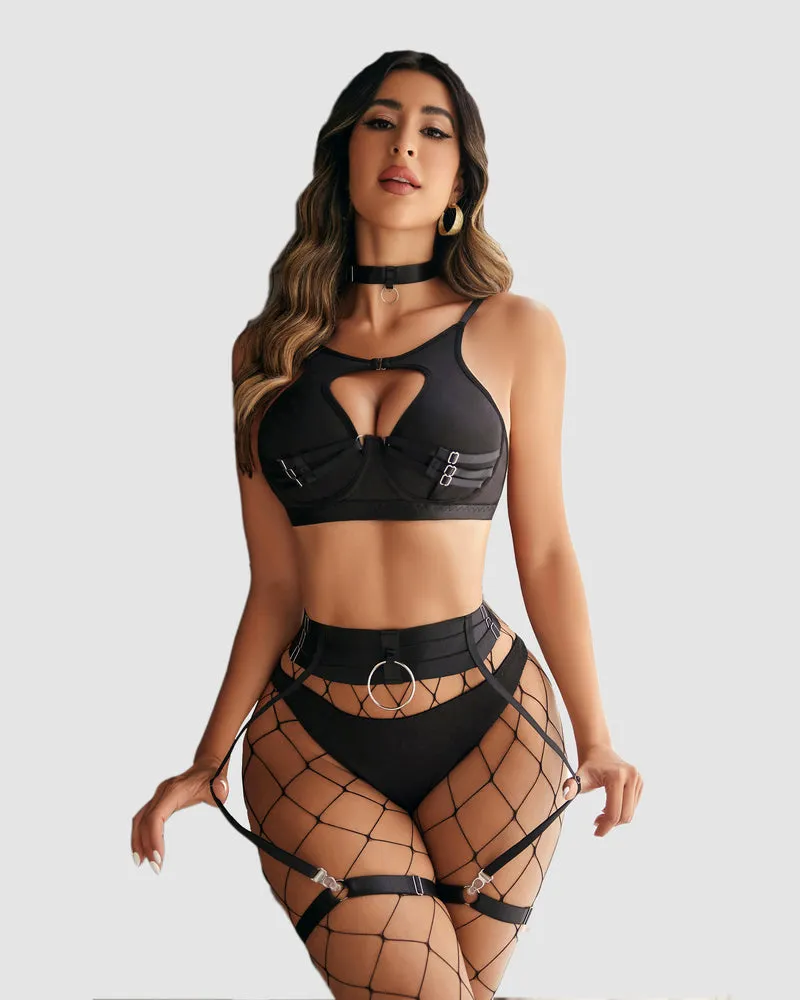 Push Up Bondaged 5 Piece Set (DE Only)