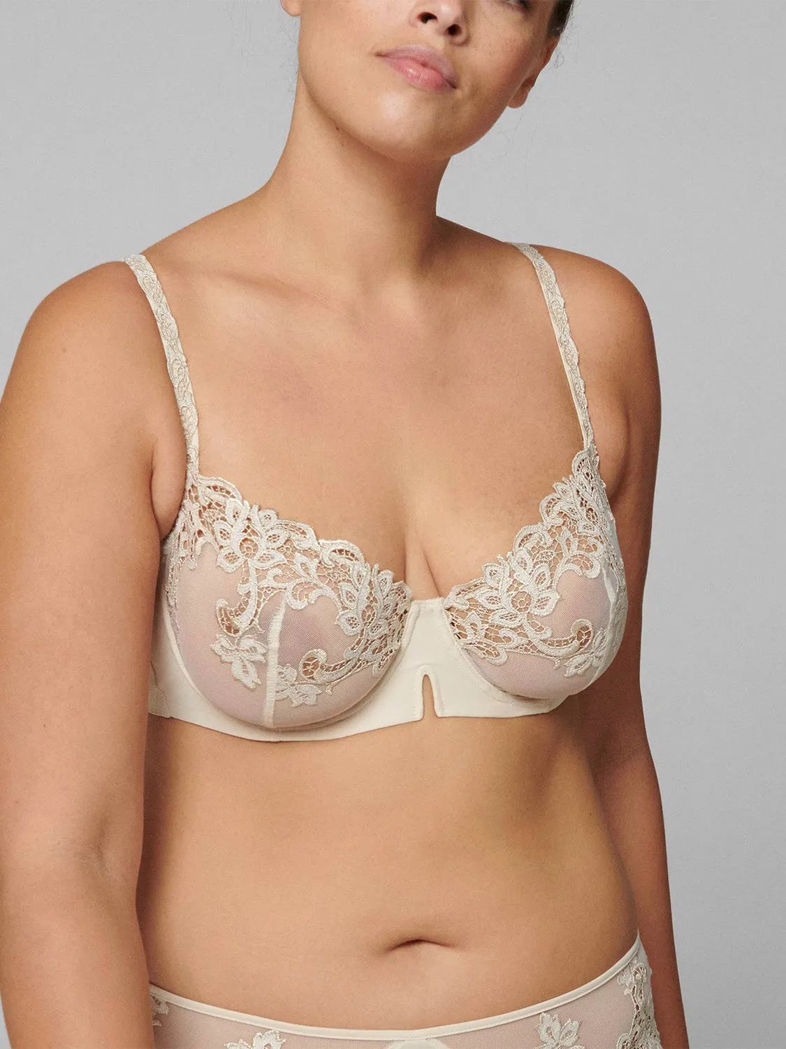 Saga Sheer Demi - Topaz Beige