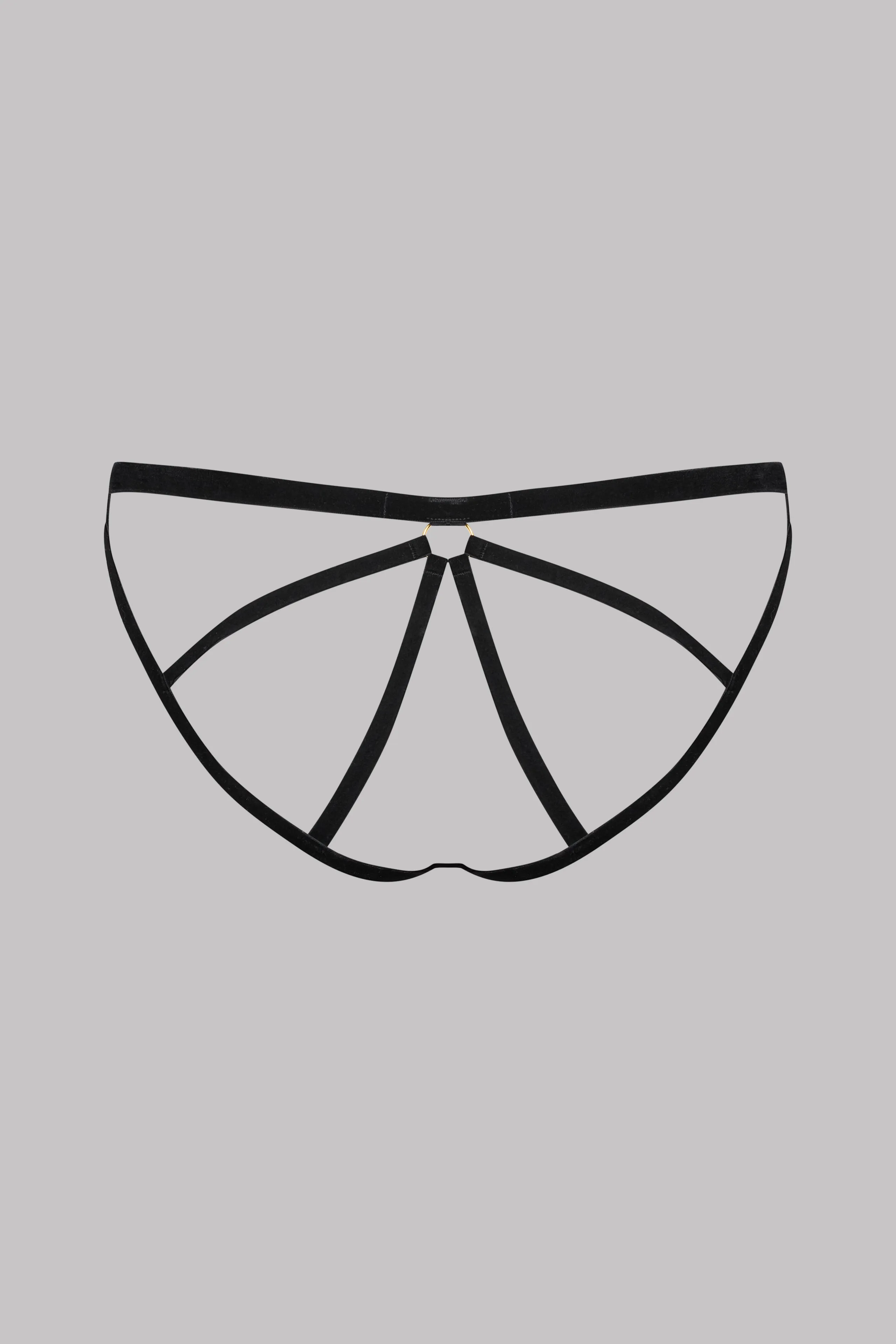 Velvet Open Panty - Les Ftiches