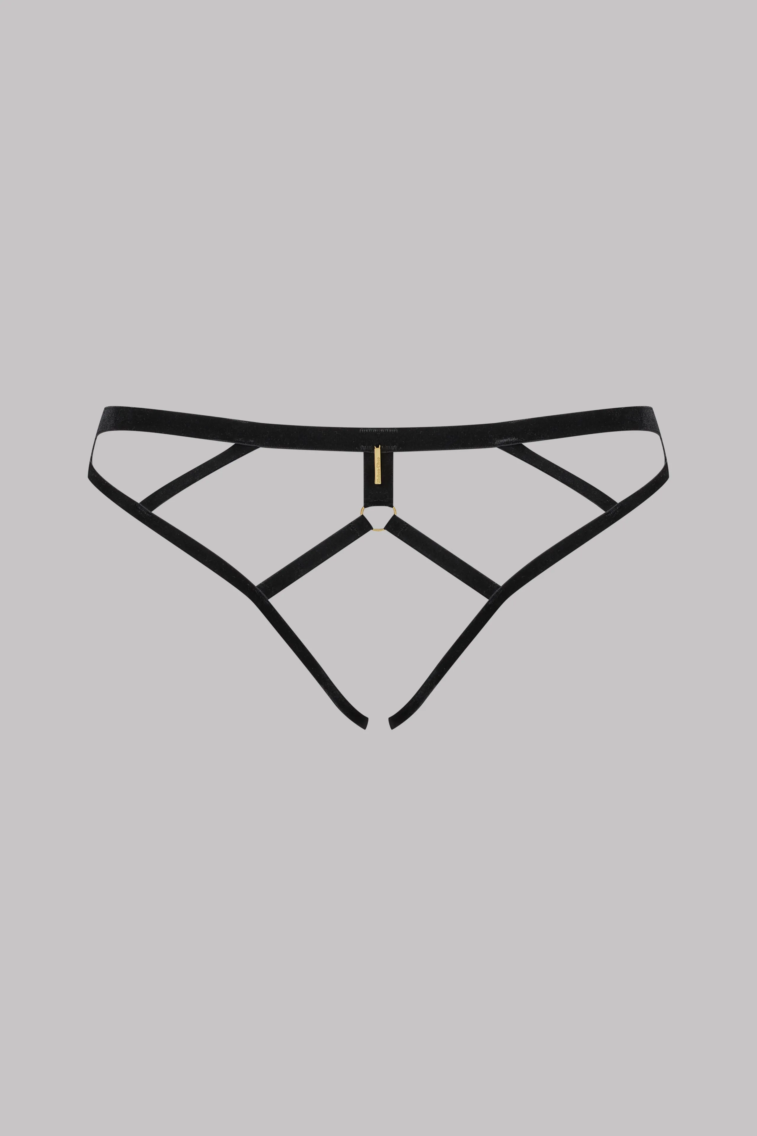 Velvet Open Panty - Les Ftiches