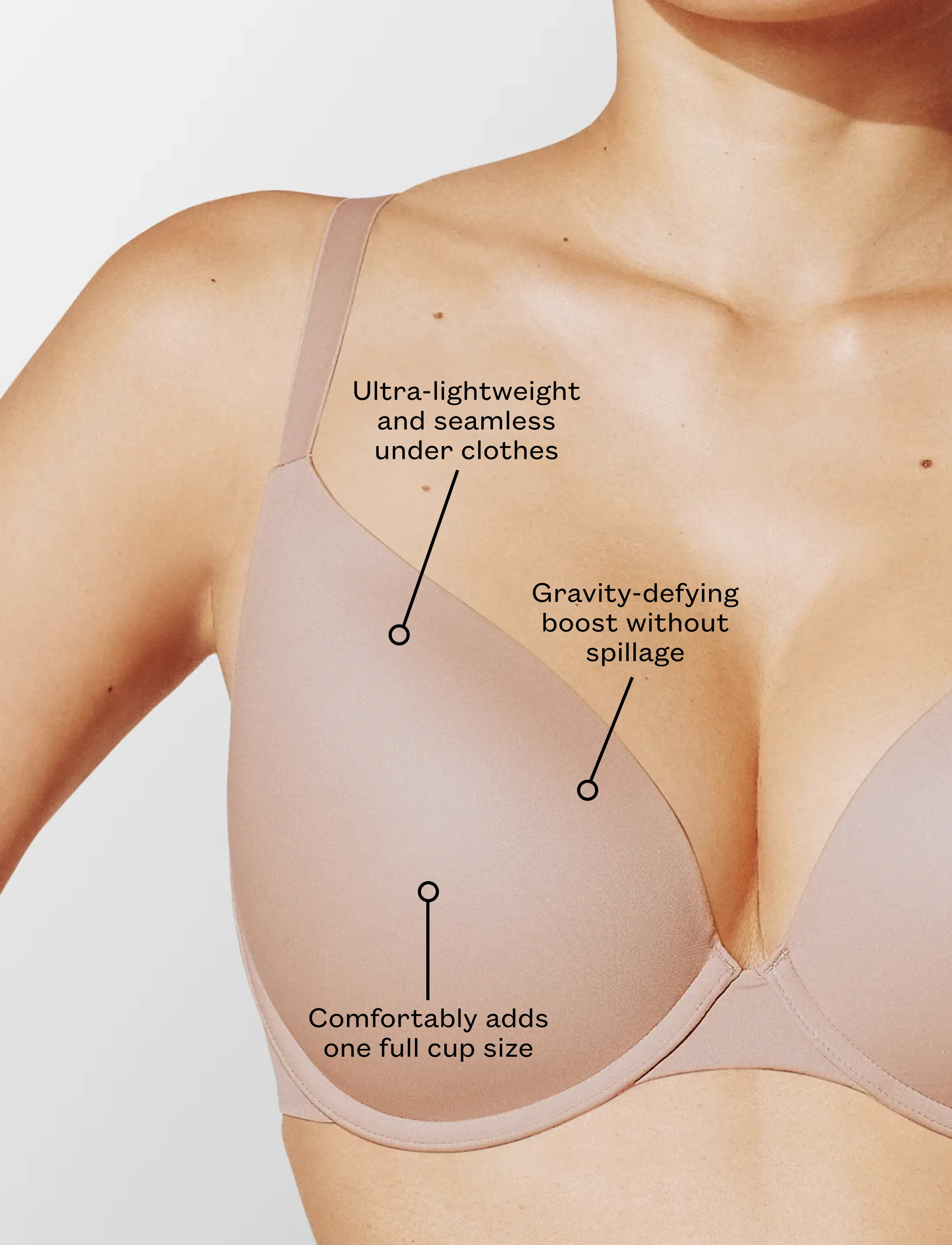 Zero Edge Push-Up Bra